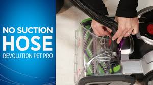 Bissell Proheat Pet Advanced Full Size Carpet Cleaner 1799 Manual No Suction At Hose How To Videos Proheat 2x Revolution Pet Pro