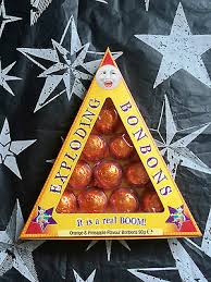 The game is popular with hogwarts students. Harry Potter Exploding Bonbons Chocolate Warner Bros London Studio Tour Official Ebay