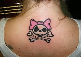 Cute Girl Skull Tattoo Girly Skull Tattoos Skull Tattoo Tattoo Designs