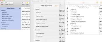 Sample table of contents page template choosing co apa. Making And Using Tables Of Contents In Pages Tidbits