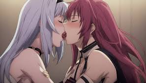 Lesbian Kissing, Small Breasts, Skinny Hentai AI Porn