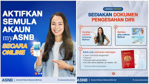 Mungkin boleh guna akaun bank awak dulu? Cara Aktifkan Semula Myasnb Online Akaun Dorman Asb