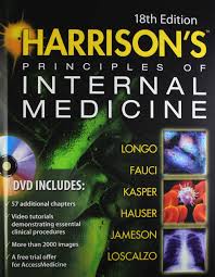 نتيجة بحث الصور عن ‪Harrison's Principles of Internal Medicine, 19E 2-VOLUME SET (2015)‬‏