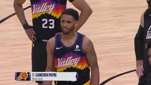 The moment is clearly surreal for anybody but for cameron, it was certainly even more special because he got to share it with his pretty gal. Cameron Payne Gets Ejected After Chippy Lakers Suns Sequence Youtube