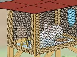 How to build an all wire rabbit cage How To Build A Rabbit Hutch With Pictures Wikihow