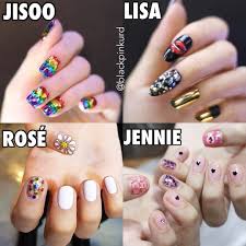 9 796 Lượt Thich 739 Binh Luận Bliik Lrel Blackpinkurd Tren Instagram Whose Nails Do You Pick Blackpink Korean Nail Art Idol Nails Asian Nails