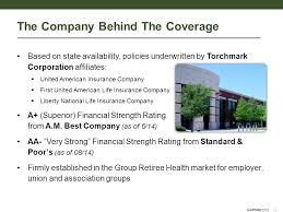 Additionally, united american has earned consistently high ratings from a.m. Grp Group Health Insurance For Retirees Group Benefits Individual Service Liberty National Life Insurance Company United American Insurance Ppt Download