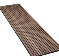 Gerookt Eiken Akupanel 280 cm - Nr. 1 Akoestische panelen