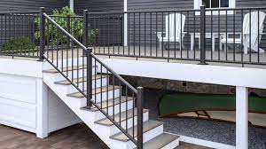 Finally, you'll want to explore deck railing materials. Deckorators Alx Classic Aluminum Deck Railing System Decksdirect