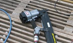 Take care not to hit the molding with the hammer, as it will mark. What Kind Of A Nail Gun Do I Need Best Of Machinery