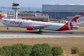 C Geou Air Canada Rouge Boeing 767 300er Departing Lisbon Humberto Delgado Air Canada Rouge Boeing 767 Boeing