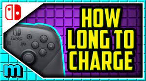 Once fully charged, the battery duration for the console varies depending on model and on the software application and functions being used. How Long Does It Take To Charge A Nintendo Switch Pro Controller Switch Pro Controller Charge Time Youtube