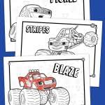 Explore 623989 free printable coloring pages for your you can use our amazing online tool to color and edit the following blaze coloring pages. Blaze Coloring Pack Nickelodeon Parents
