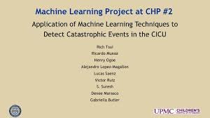 Maybe you would like to learn more about one of these? Artificial Intelligence Machine Learning Application In The Care Of Children Transcript Download Transcript Chapters Slides Slide 1 0 Slide 2 11 544 Slide 3 29 396 Slide 4 79 712 Slide 5 137 804 Slide 6 300 733 Slide 7 353 786 Slide 8 393 593 Slide 9