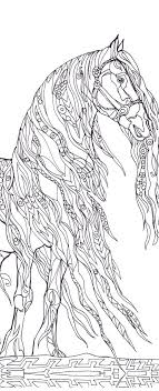 Pin On Coloring Pages It makes horses are used as good media for coloring pages learning, because of as follow reasons