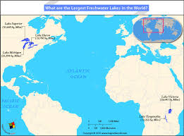 Road map of lake tanganyika, africa shows where the location is placed. What Are The Largest Freshwater Lakes In The World Answers