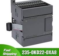 6ES7 235-0KD22-0XA8 PLC Module for Siemens S7-200 Series 4AI/1A0 12Bit  Analog Input Output Extensible Module - AliExpress