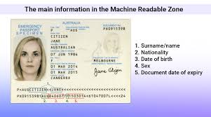 Your passport should have at least six months validity. Understanding Machine Readable Zone Idenfy