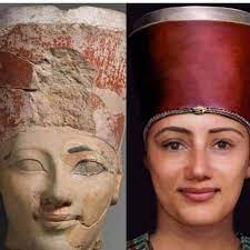 Reconstruction Face Of Queen Hatshepsut Egyptian People Caucasian Race Ancient Egypt Pharaohs