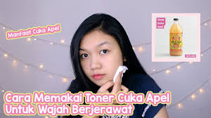 Cuka apel merupakan salah satu solusi terbaik untuk menghilangkan jerawat membandel. Cara Memakai Toner Cuka Apel Untuk Wajah Berjerawat Desty Yufenti Youtube