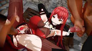 MMD R-18] Crimson Avenger Anal｜俺の3Dエロ動画