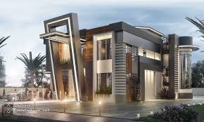 Selecting the right elements and materials for the exterior and interiors. Post Modern Villa Lebanon Diebstudio Modern Architecture Building Modern Villa Design Villa Design