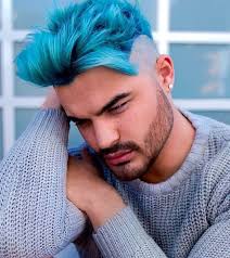 Shop for blue hair dye in hair color. 50 Mens Hair Colour Ideas For Men Thinking Of Dying Their Hair Regal Gentleman