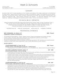 Business Analyst Resume Sample Best Template Junior Intended For Business Analyst Resume Business Analyst Resume