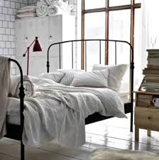 Check spelling or type a new query. Ikea Black Metal Bed Frame Queen Size Furniture Home Living Furniture Bed Frames Mattresses On Carousell