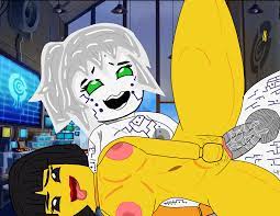 black hair cheating dickgirl futa on female futanari green eyes  gynomorph intersex lego lego anatomy ninjago nya (ninjago) p.i.x.a.l. robot  humanoid spoon position vaginal penetration yellow body 