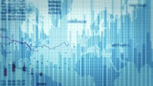 Declining Financial Chart Blue And Stock Footage Video 100 Royalty Free 11748332 Shutterstock