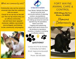 Dog breeders from all over indiana use puppyfind to successfully find new, loving homes for their. Community Cat Program City Of Fort Wayne