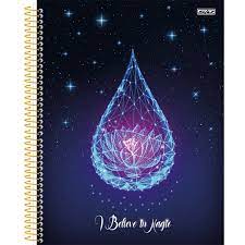 I Believe In Magic Planner Permanente Espiral 88 Folhas 17 9 X 24 1 Cm Capa B Sao Domingos