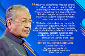 Imho tun dr mahathir had done well especially during. Bernama Quote 1 Tun Dr Mahathir Mohamad Keynote Speech At The 5th World Tourism Conference 2019 Kuala Lumpur