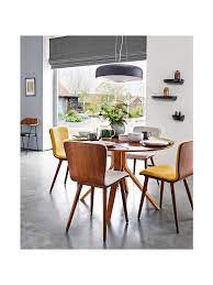Talking tables truly alice in wonderland paper plates for birthday 7. House By John Lewis Radar 6 Seater Round Dining Table Walnut At John Lewis Partners