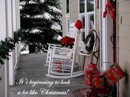 Holiday Porch Decorating Pictures Winter Christmas Porch Decor Front Porch Christmas Decor Christmas Porch