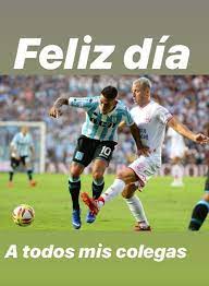 Por primera vez se celebra el día del futbolista argentino este 14 de mayo, una fecha cargada de historia para el fútbol nacional. Los Saludos Del Dia Del Futbolista