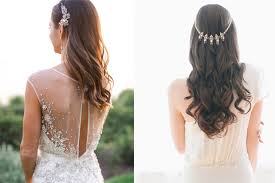 To make it all the prettier, it was embellished with a bridal hair vine that features baby breath flowers all the way down to close to the tips of the locks. 18 Dreamy Ways To Wear Your Hair Down On Your Wedding Day Weddingsonline