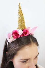Diy Einhorn Haarreifen Mit Glitzer Basteln Minidrops Einhorn Haarreif Einhorn Kostum Selber Machen Einhorn Basteln