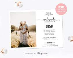Mini Session Template Maternity Mini Session Marketing Board Photography Prints Maternity Photo Shoot Maternity Pricing Guide Psd Ms90 Mini Session Template Mini Session Photography Templates Photography Pricing
