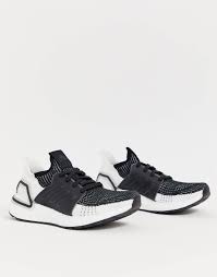 Black And White Ultra Boost 19 Adidas Running Ultraboost 19 In Black And White Sneakers Adidas Running Sneakers Fashion Black And White Sneakers