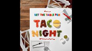 Taco Night Taco Night Ikea Canada Novelty Sign