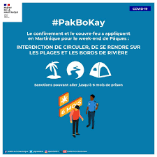 All land, sea, and air borders remain closed, except for cargo and humanitarian services until sept. Coronavirus Covid19 Prefet De La Martinique Facebook