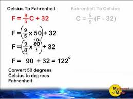 Fahrenheit And Celsius Conversion