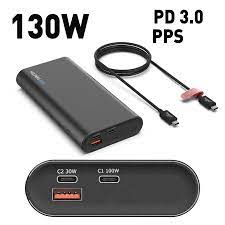 Power banks are a modern necessity that allows people to fully charge their phones, tabs and other electric devices at any given location at any time. 100w 96w 87w 65w 61w 45w 30w Usb C Power Bank With Qc3 0 Pd Pps For Macbook Dell Xps Galaxy S21 S20 And More Usb Type C Laptops Laptop Adapter Aliexpress