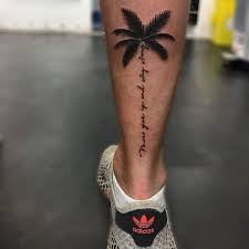 Family tree.this would be a great tattoo with names in the leaves. 91 Beautiful Palm Tree Tattoo Designs For Tree Lovers