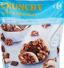 Crunchy Coco Chocolat Carrefour Points Ww