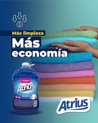 Jabon para Ropa Atrius 3 Litros