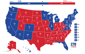 Biden Trump Electoral Map Based On Polls