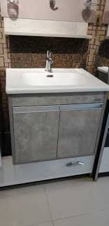 Eclife 14'' bathroom vanity and 16'' sink combo & tempered glass vessel sink & 1.5 gpm water save faucet & solid brass pop up drain. Modern Design Bathroom Vanity Cabinet At Best Price In Chennai Tamil Nadu Germa Sanitarywares Pvt Ltd